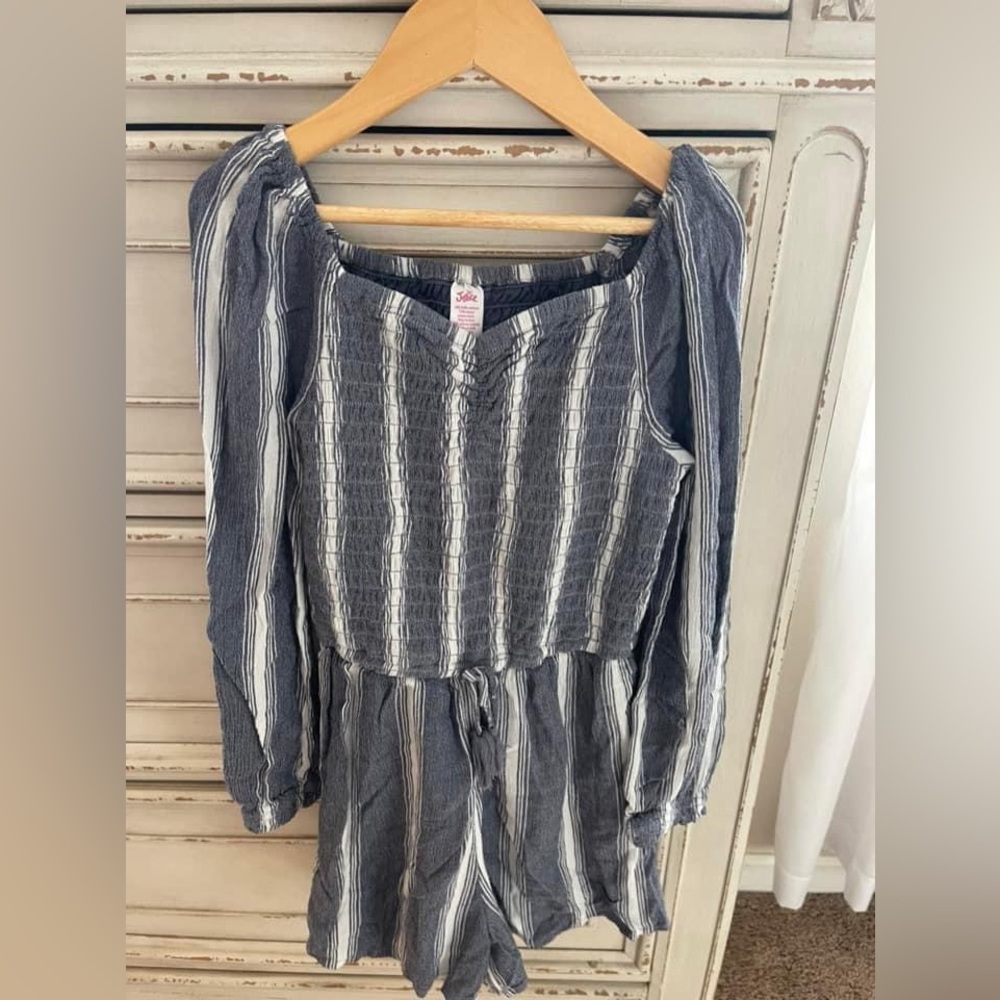 Girls justice romper, size 8.. Barely worn